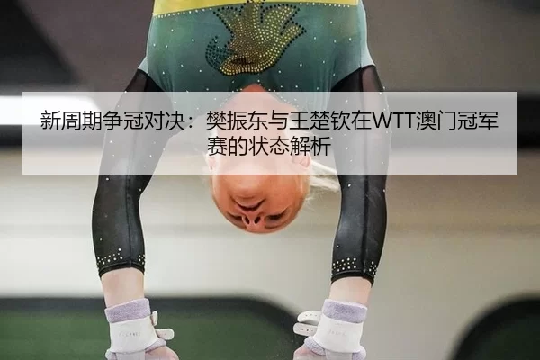 新周期争冠对决：樊振东与王楚钦在WTT澳门冠军赛的状态解析